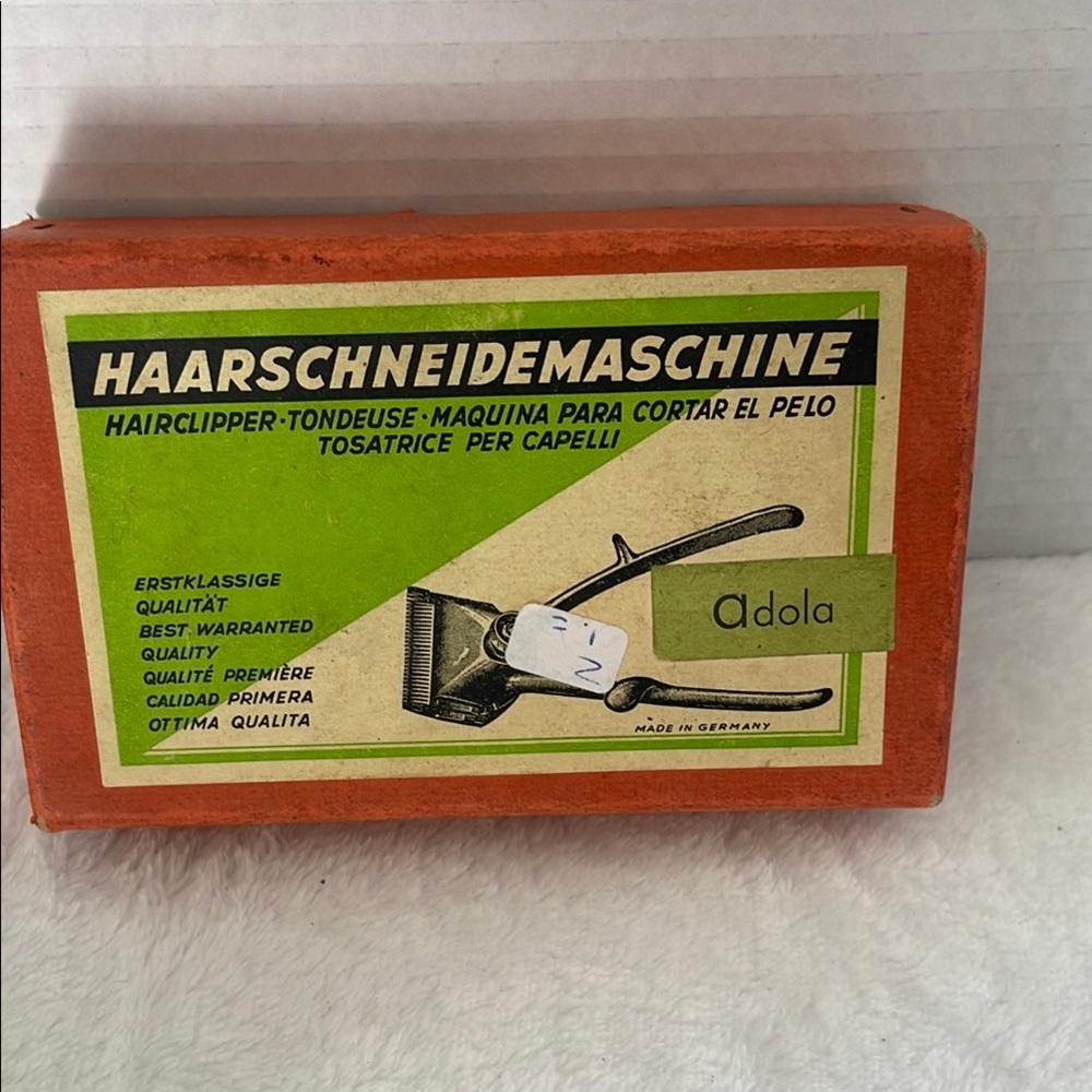 Vintage adola hair clipper German